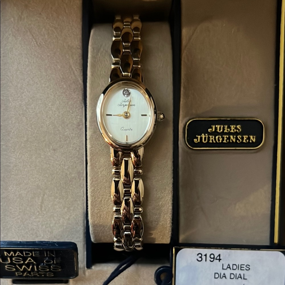 NWT Jules Jurgensen Watch